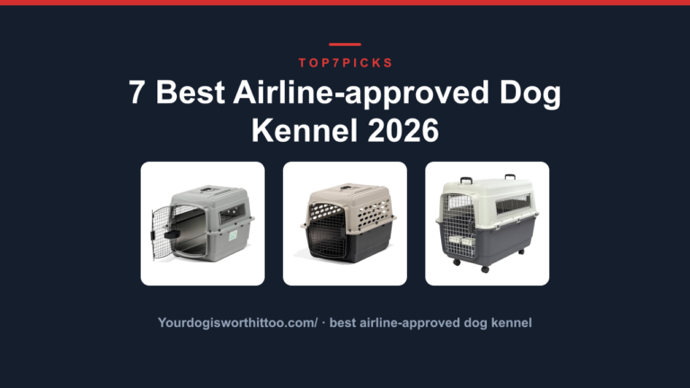 7 Best Airline-approved Dog Kennel 2026