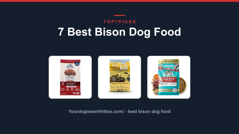 7 Best Bison Dog Food