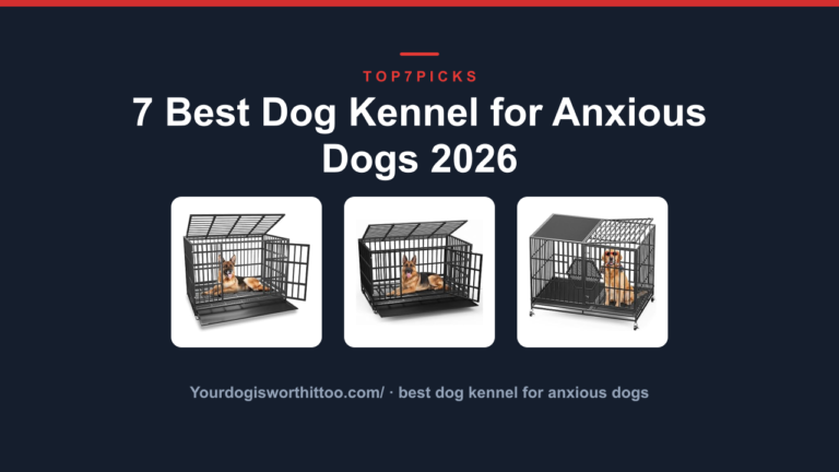 7 Best Dog Kennel for Anxious Dogs 2026