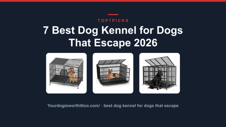 7 Best Dog Kennel for Dogs That Escape 2026