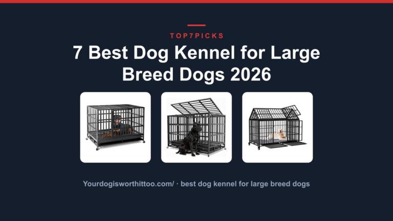 7 Best Dog Kennel for Large Breed Dogs 2026