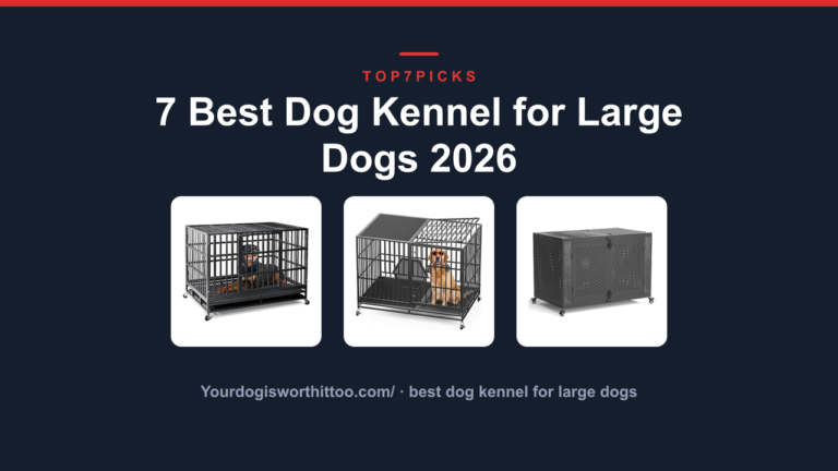7 Best Dog Kennel for Large Dogs 2026