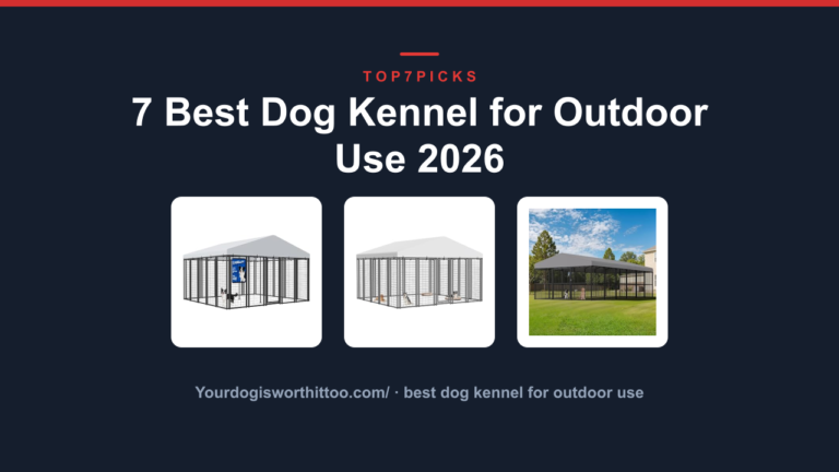 7 Best Dog Kennel for Outdoor Use 2026