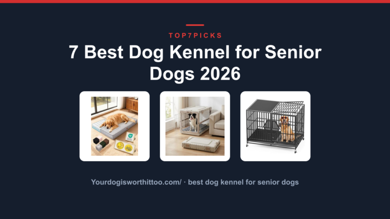 7 Best Dog Kennel for Senior Dogs 2026