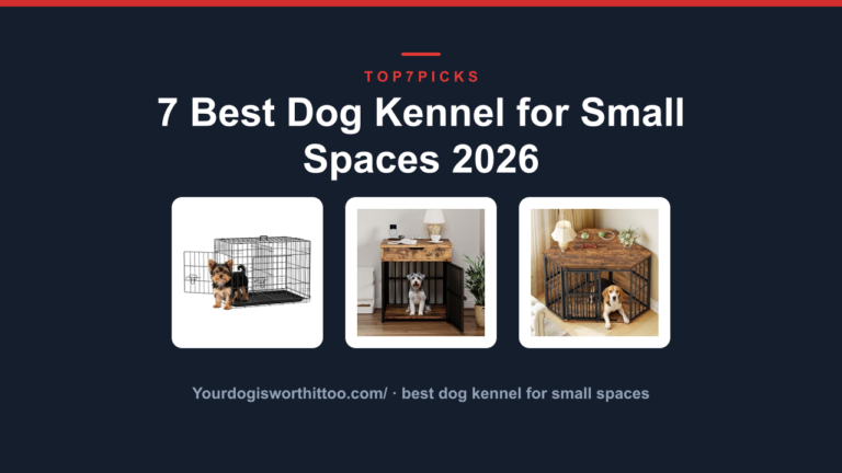 7 Best Dog Kennel for Small Spaces 2026