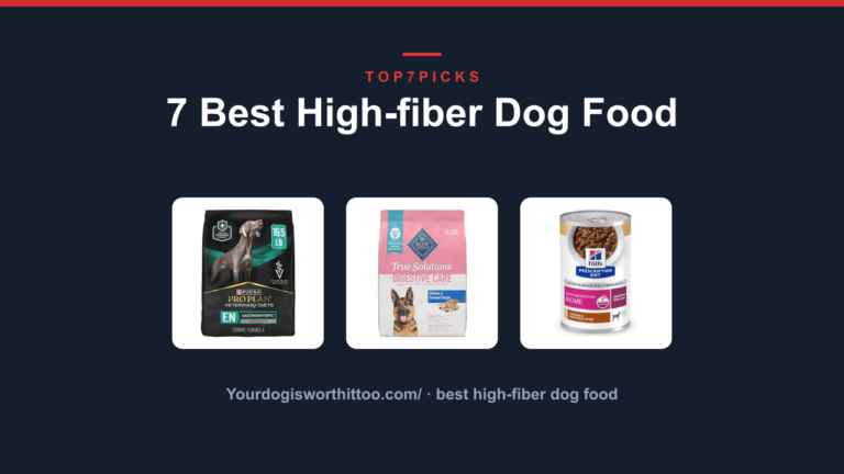 7 Best High-fiber Dog Food