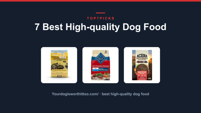 7 Best High-quality Dog Food