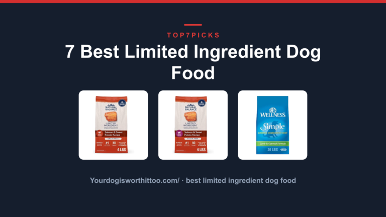 7 Best Limited Ingredient Dog Food